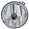 Front, Driver or Passenger Side Halogen Fog Light, With bulb(s)
