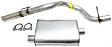 17309 Cat-Back Exhaust System, Made of Aluminized Steel, Super Turbo Series