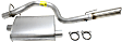 17309 Cat-Back Exhaust System, Made of Aluminized Steel, Super Turbo Series