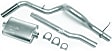 17338 Cat-Back Exhaust System, Made of Aluminized Steel, Super Turbo Series
