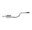 17702 Thrush Turbo Series Muffler, Natural