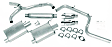 19363 Cat-Back Exhaust System, Made of Aluminized Steel, Super Turbo Series