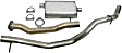 19399 Cat-Back Exhaust System, 4.3L, 6Cyl, Made of Stainless Steel, Ultra Flo Welded Series