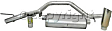 19421 Cat-Back Exhaust System, Made of Stainless Steel, Ultra Flo Welded Series