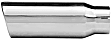 36474 Exhaust Tip - Polished, Stainless Steel, Single, Direct Fit, Sold individually