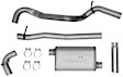 39446 Cat-Back Exhaust System, 3.8L, 6Cyl, Made of Stainless Steel, Ultra Flo Welded SS Series