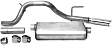 39475 Cat-Back Exhaust System, Made of Stainless Steel, Ultra Flo Welded SS Series