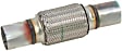 51025 Universal Flex Pipe, 2 in. OD, 6 in. Body Length, 10.5 in. Overall Length, Stainless Steel