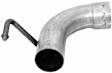 51063 Tail Pipe - Natural, Aluminized Steel, Direct Fit, Sold individually