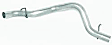 55114 Tail Pipe - Natural, Aluminized Steel, Direct Fit, Sold individually