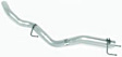 55118 Tail Pipe - Natural, Aluminized Steel, Direct Fit, Sold individually