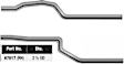 1995 GMC K3500 - Tail Pipe, 2-Door, Standard Cab Pickup, 4WD, , Right Hand, Natural, Aluminized Steel