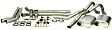 89027 Header-Back Exhaust System, Made of Aluminized Steel, Thrush Series