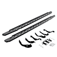69605187SPC Running Boards, Textured Black, Galvanized Steel, Mounting Bracket Kit Included, DIESEL, 4-Door, Crew Cab Pickup, RB30 Slim Line Series