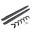 69612680ST Running Boards, Protective Bedliner Coating, Galvanized Steel, Mounting Bracket Kit Included, 4-Door, Extended Cab Pickup, RB30 Slim Line Series