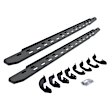 2017 Toyota Tundra - RB30 Slim Line Series Running Boards, Textured Black, Non-Powered, Galvanized Steel, Set of 2
