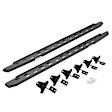 69650673ST Running Boards, Protective Bedliner Coating, Galvanized Steel, Mounting Bracket Kit Included, 4-Door, Sport Utility, RB30 Slim Line Series