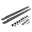 69651687SPC Running Boards, Textured Black, Galvanized Steel, Mounting Bracket Kit Included, 4-Door, Crew Cab Pickup, RB30 Slim Line Series