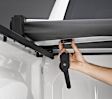 16175-01 EZ fold Series Soft Folding Tonneau Cover, Leather Grained Vinyl Fits Approx. 5 ft. 6 in. Bed
