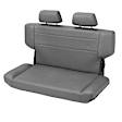 39435-09 Trailmax II Fold-N-Tumble Rear Bench Seat, Vinyl