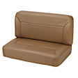 39437-37 Trailmax II Fixed-Back Rear Bench Seat, Vinyl