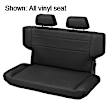 39439-15 Trailmax II Fold-N-Tumble Rear Bench Seat, Vinyl