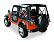 51118-01 Replace-A-Top Soft Top - Without Frame (Requires Factory Frame) Black
