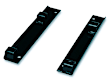 51256-01 Seat Bracket - Powdercoated Black, Direct Fit, Set of 2