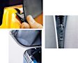 1992 Suzuki Samurai - Replace-A-Top, Soft Top, Black Denim, Without Frame (Requires Factory Frame), No Door Skins Included; For OEM Soft Top Hardware, Fabric