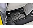 2009 Jeep Wrangler - Second Row Molded Floor Liner, Sport Utility, Black, Made of Rubber, Floor Liner Series