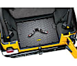 51512-01 Cargo Mat, Molded Cargo Liner, Black, Made of Rubber