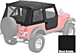 51597-01 Supertop Soft Top - With Frame (Frame Included) Black