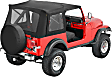 51599-01 Supertop Soft Top - With Frame (Frame Included) Black