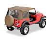 51599-37 Supertop Soft Top - With Frame (Frame Included) Spice
