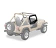 1990 Jeep Wrangler - Half Door - Black Denim, Dual-layer poly-cotton vinyl, Direct Fit, Set of 2