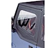 51782-01 Half Door - Black, Dual-layer poly-cotton vinyl, Direct Fit, Set of 2