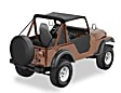 1960 Jeep CJ6 - Traditional Bikini Top Black