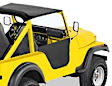 53027-01 Half Door - Black, Set of 2