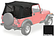 54599-15 Supertop Soft Top - With Frame (Frame Included) Black Denim