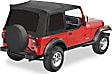 54601-01 Supertop NX Soft Top - With Frame (Frame Included) Black