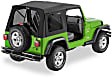 54709-15 Supertop Soft Top - With Frame (Frame Included) Black Denim