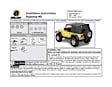 54720-15 Supertop NX Soft Top - With Frame (Frame Included) Black Denim