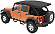 54724-17 Supertop Ultra Squareback Soft Top - Black