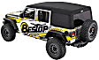 54725-17 Supertop Ultra Squareback Soft Top - With Frame (Frame Included) Black