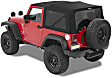 54822-17 Supertop NX Soft Top - With Frame (Frame Included) Black twill
