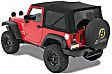 54822-17 Supertop NX Soft Top - With Frame (Frame Included) Black twill