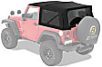 54822-17 Supertop NX Soft Top - With Frame (Frame Included) Black twill