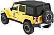 54823-17 Supertop NX Soft Top - With Frame (Frame Included) Black twill