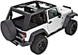 54862-17 Trektop Pro Hybrid Fastback Soft Top - Frameless Design Black