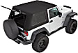 54862-17 Trektop Pro Hybrid Fastback Soft Top - Frameless Design Black